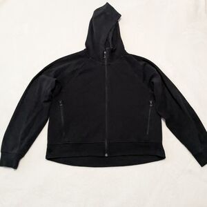 Old Navy Active Black Full Zip Women's Hoodie Size S